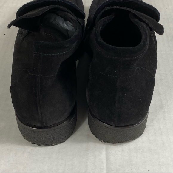 ACNE STUDIOS
Kingston Paneled Suede Felt Ankle Boots Wool Moccasin Size 9 main image 12